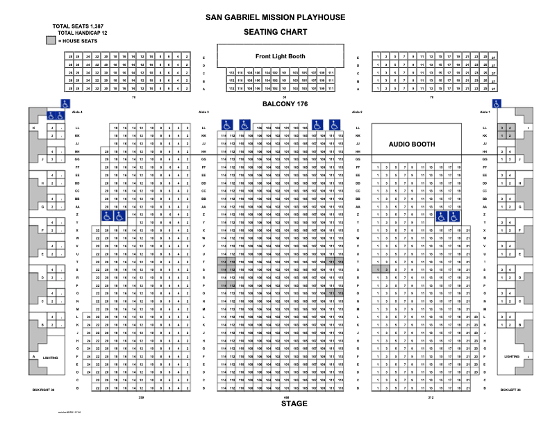 SGMP seating chart